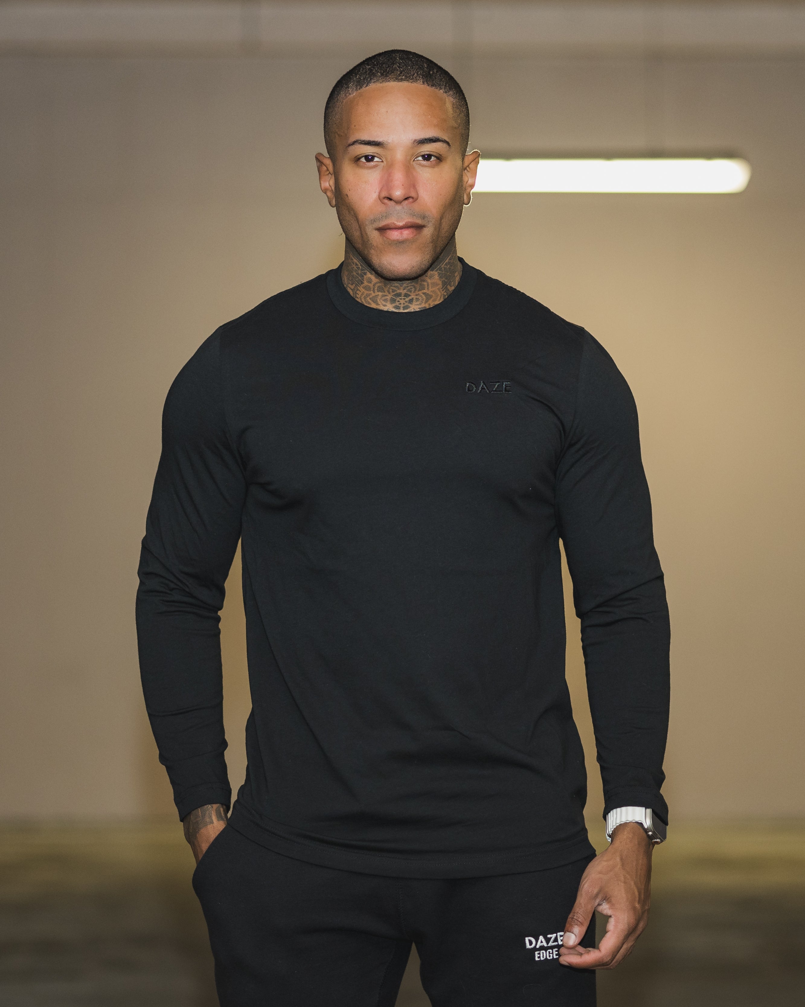 Long-Sleeve Crewneck