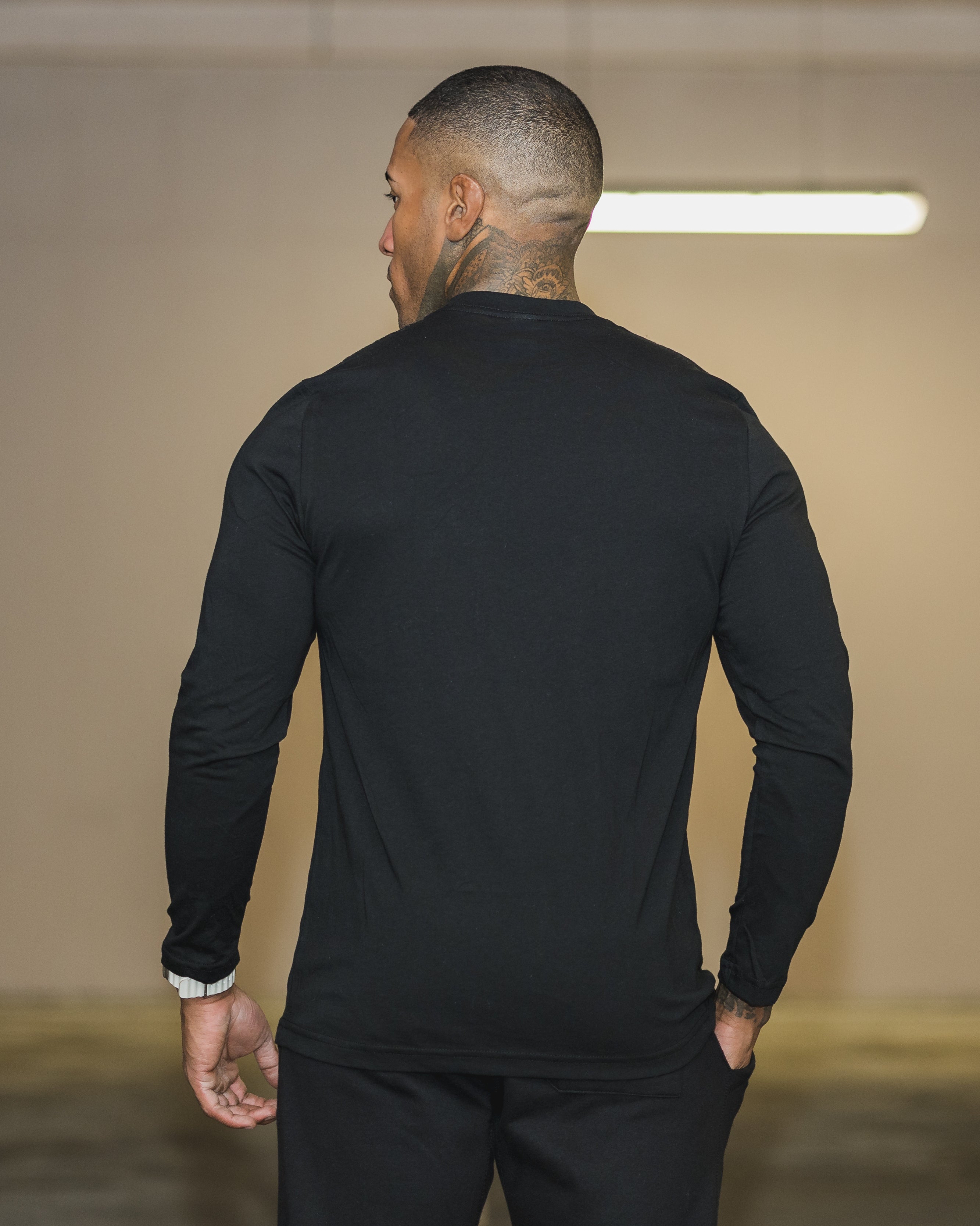 Long-Sleeve Crewneck