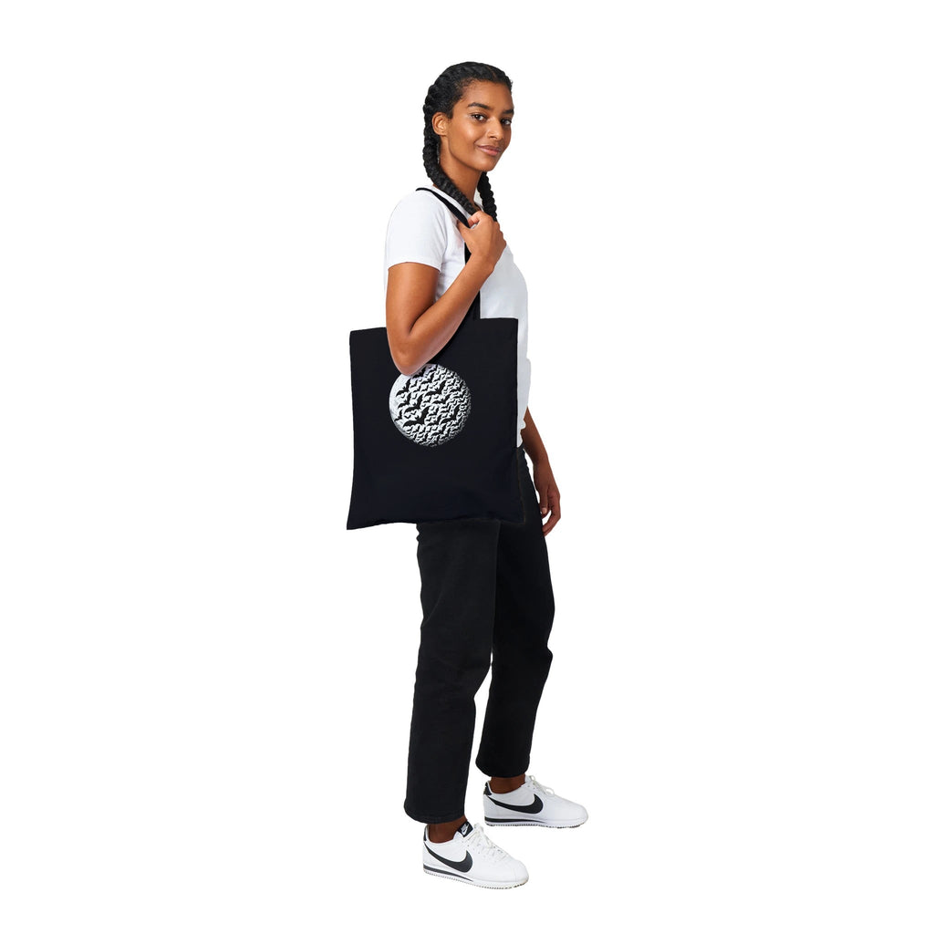 Bats by Moon Classic Tote Bag - DazeRoom