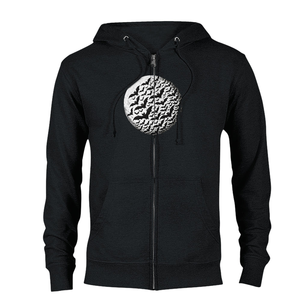 Bats by Moon Men Classic Zip Hoodie - DazeRoom