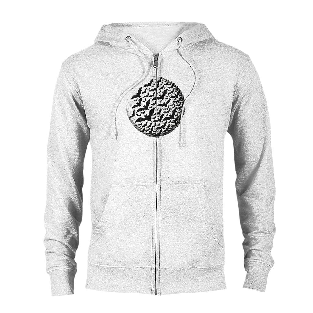 Bats by Moon Men Classic Zip Hoodie - DazeRoom