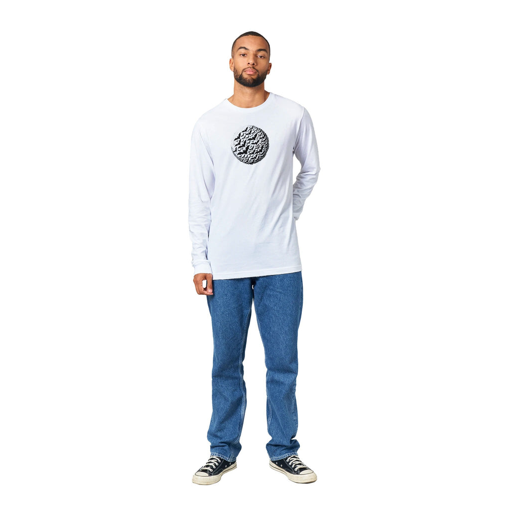 Bats by Moon Men Premium Longsleeve T-shirt - DazeRoom