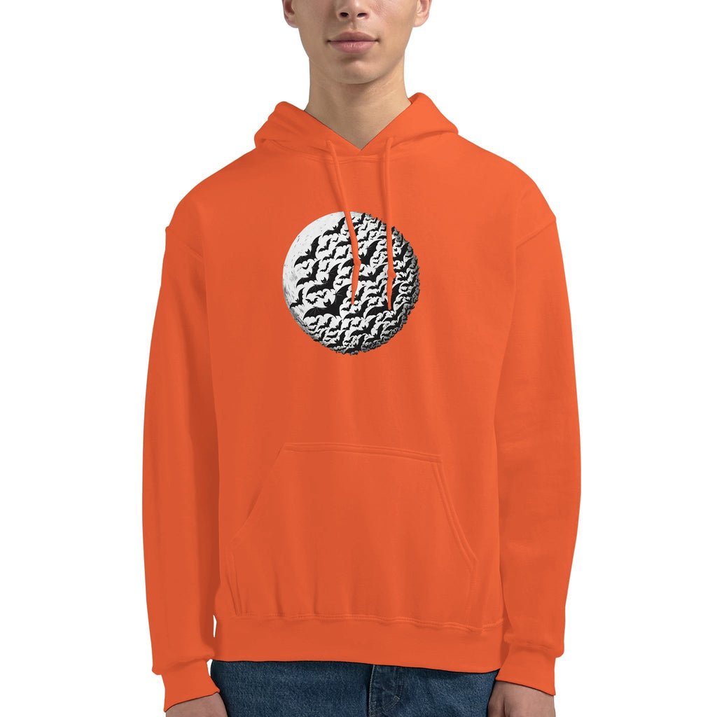 Bats by Moon Men Pullover Hoodie | Gildan® 18500 - DazeRoom