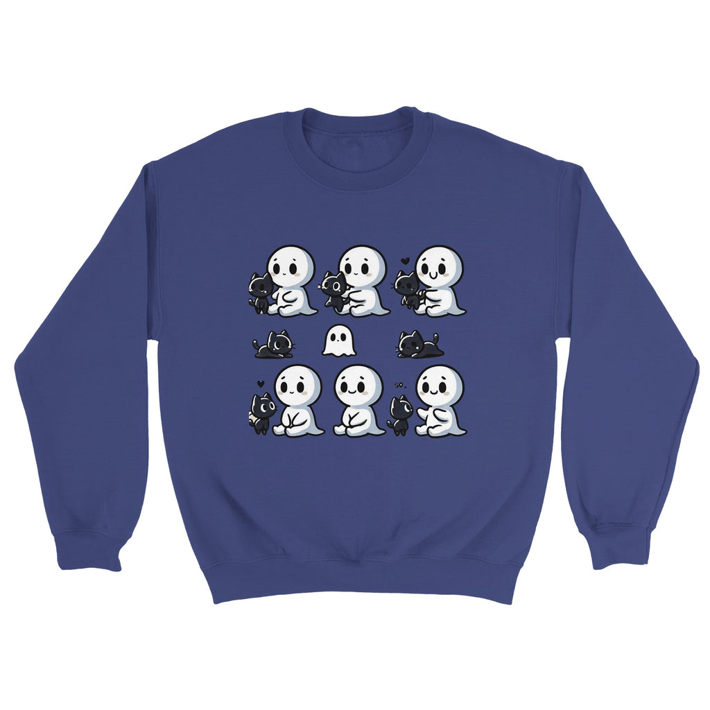 Boo Bonds with Kitten Classic Unisex Crewneck Sweatshirt - DazeRoom