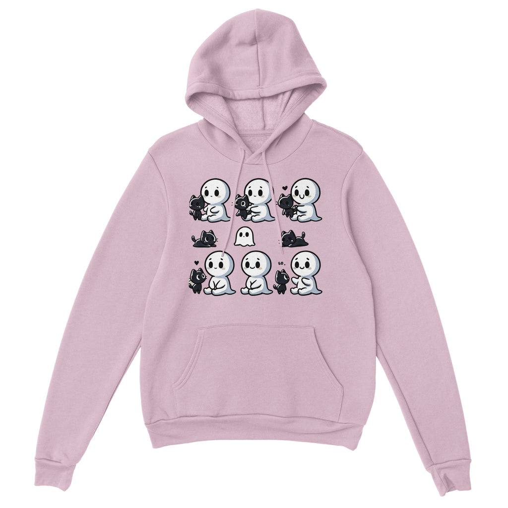 Boo Bonds with Kitten Classic Unisex Pullover Hoodie - DazeRoom