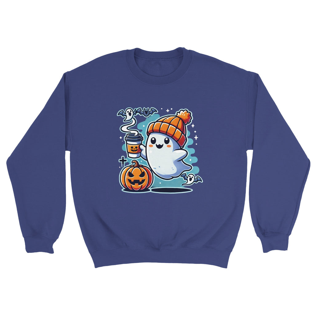 Boo Coffee & Beanie Classic Unisex Crewneck Sweatshirt - DazeRoom