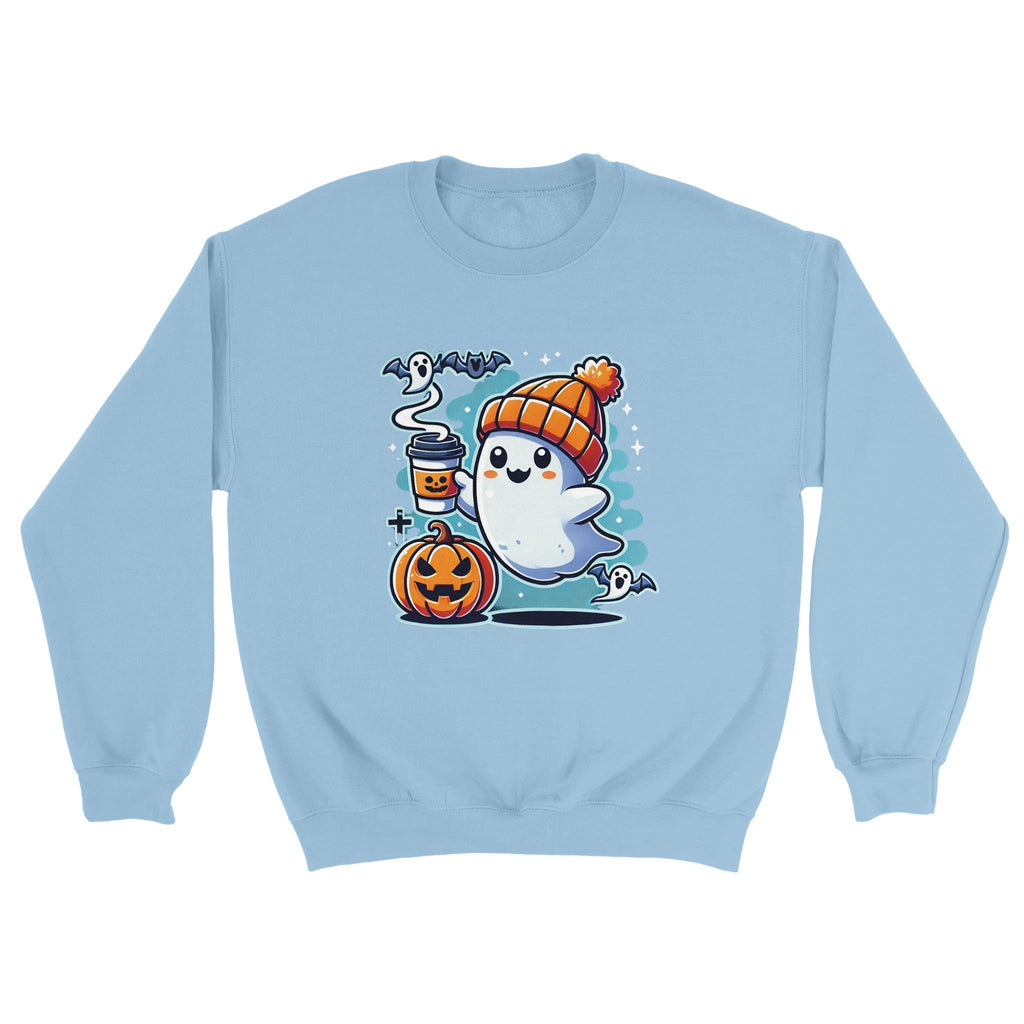 Boo Coffee & Beanie Classic Unisex Crewneck Sweatshirt - DazeRoom