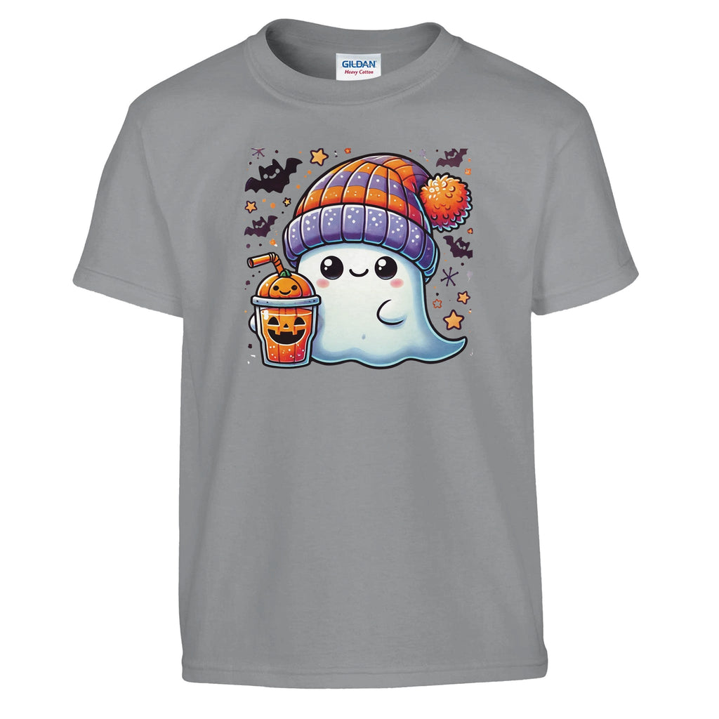 Boo Drink & Beanie Classic Kids Crewneck T-shirt - DazeRoom