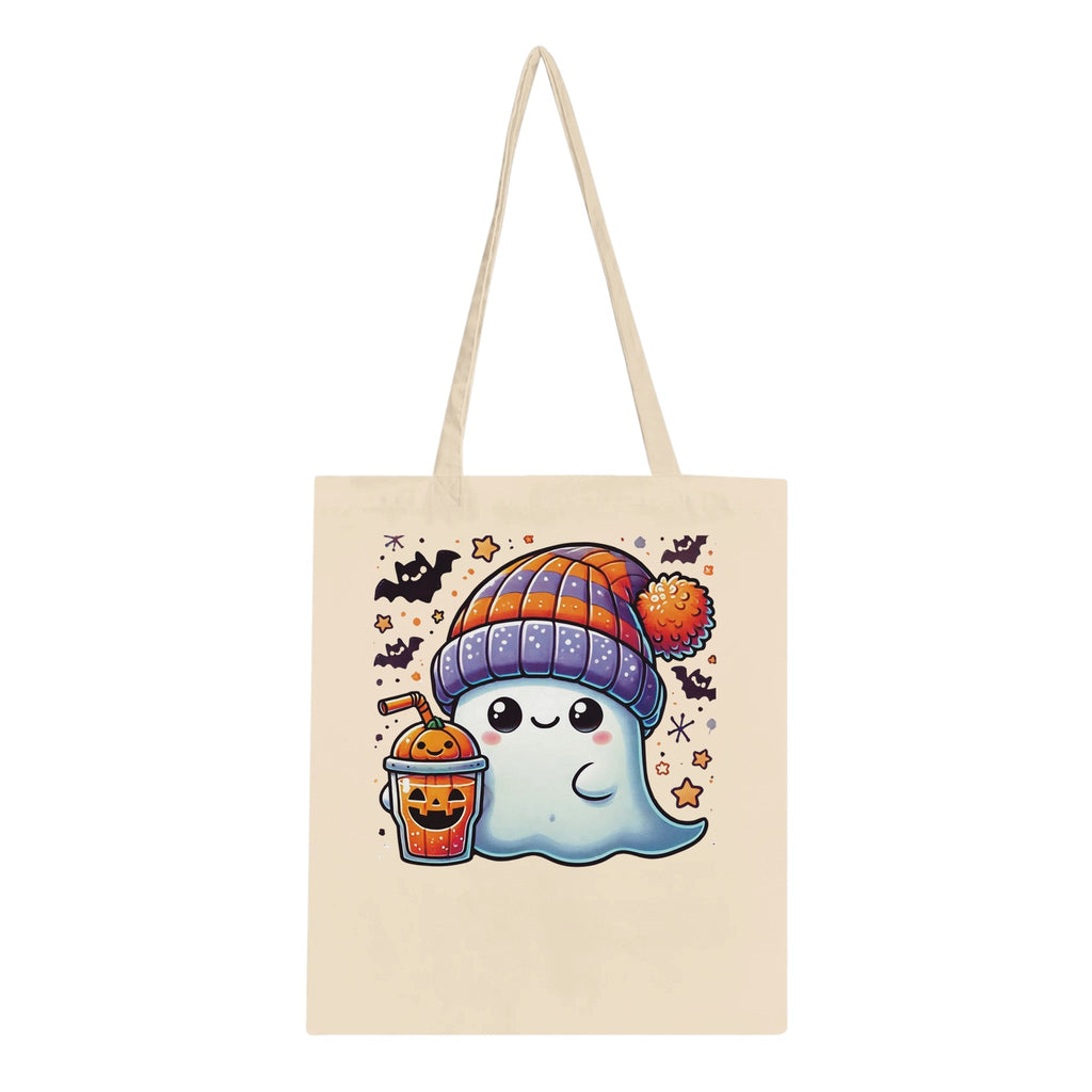 Boo Drink & Beanie Classic Tote Bag - DazeRoom