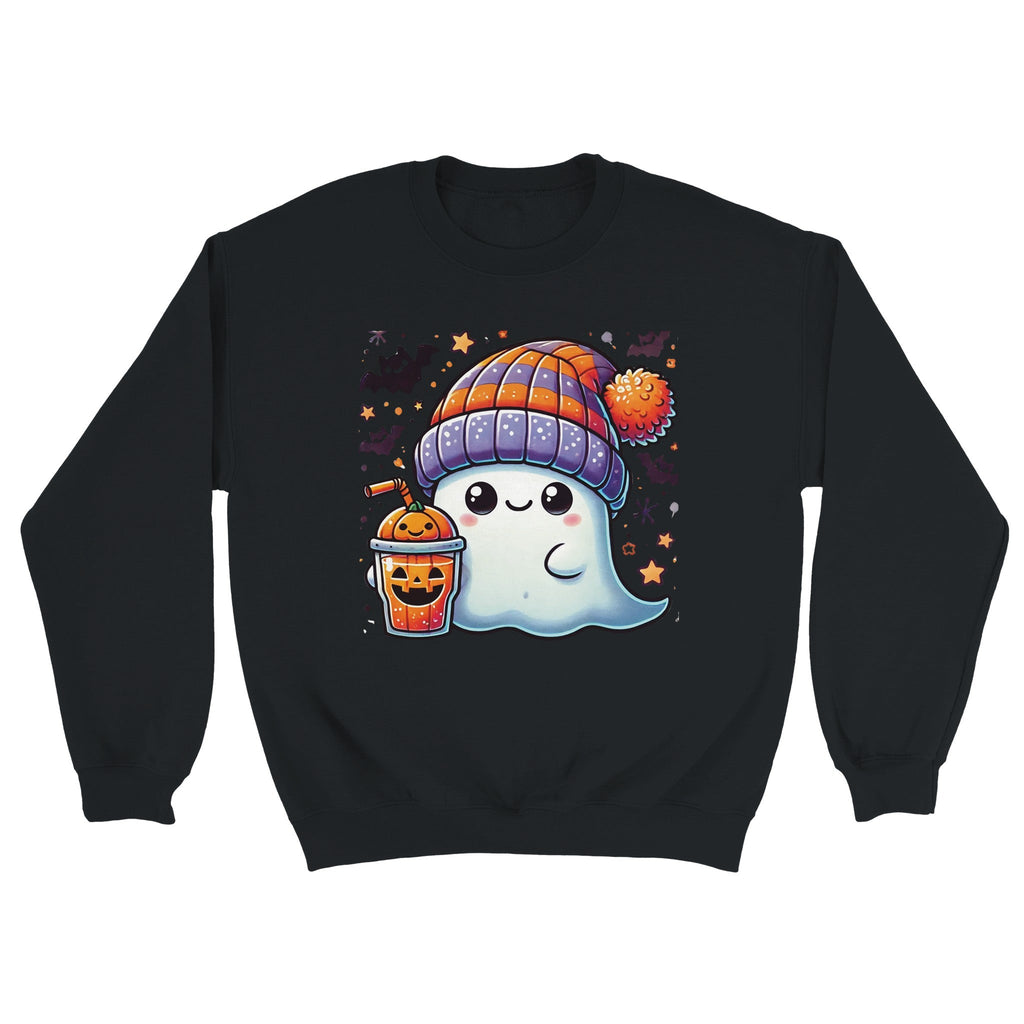 Boo Drink & Beanie Classic Unisex Crewneck Sweatshirt - DazeRoom