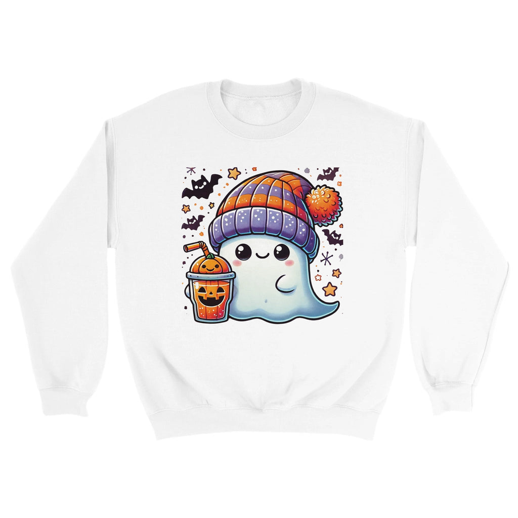 Boo Drink & Beanie Classic Unisex Crewneck Sweatshirt - DazeRoom