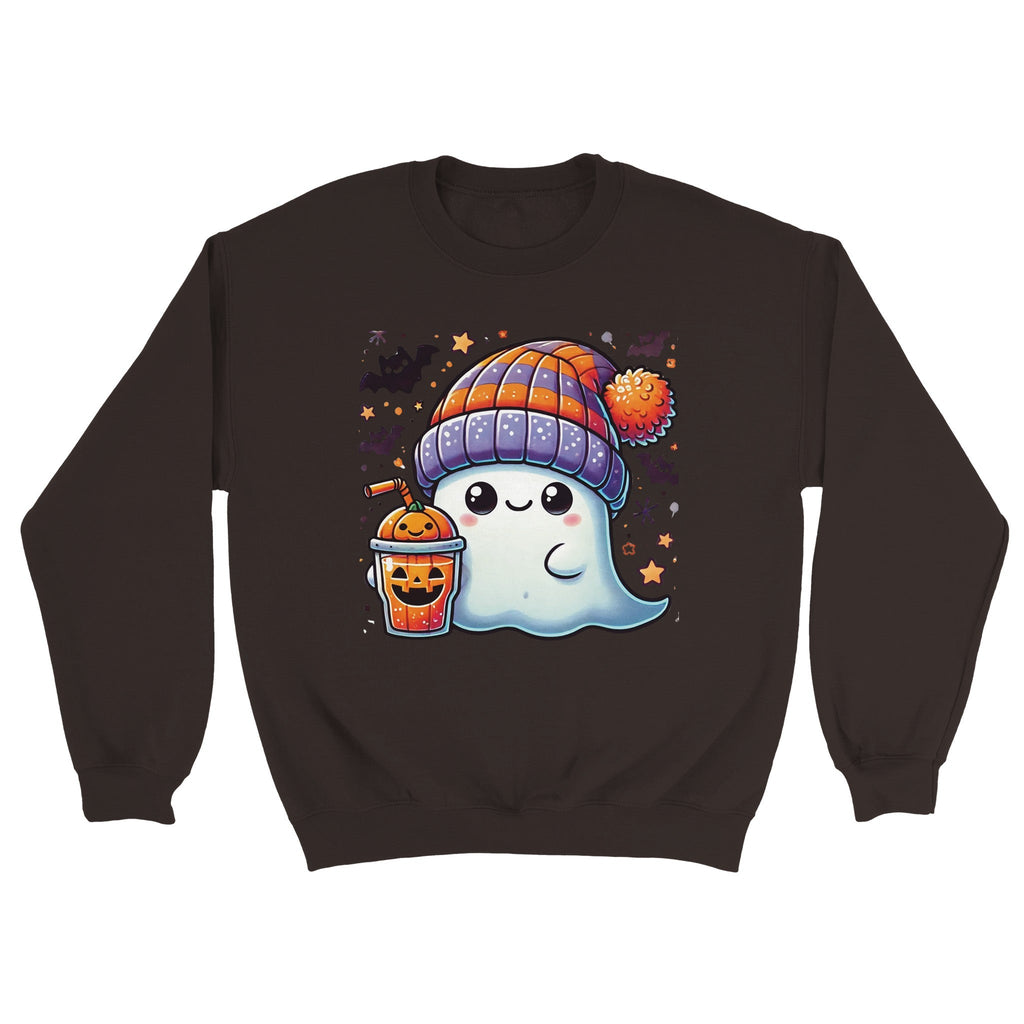 Boo Drink & Beanie Classic Unisex Crewneck Sweatshirt - DazeRoom