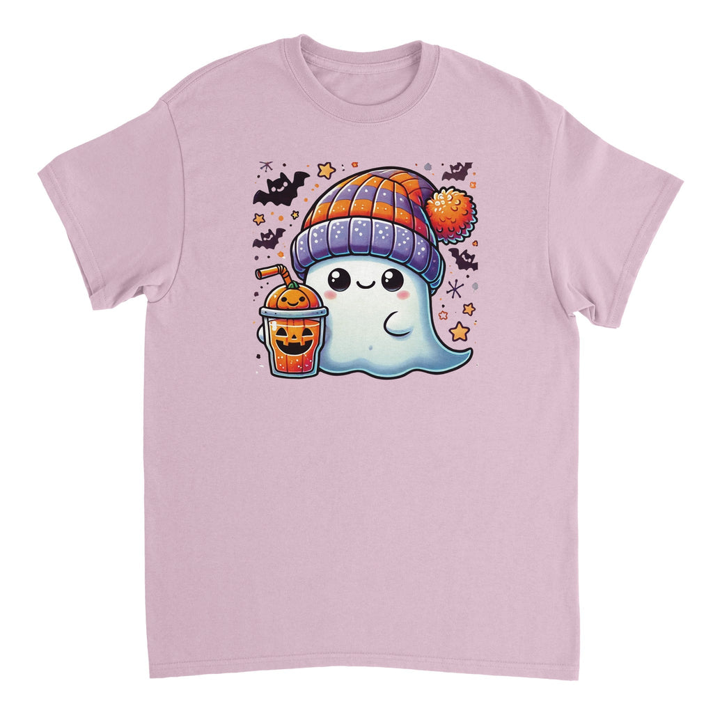 Boo Drink & Beanie Heavyweight Unisex Crewneck T-shirt - DazeRoom