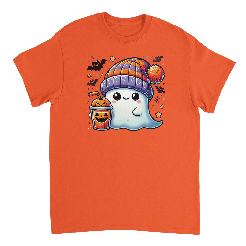 Boo Drink & Beanie Heavyweight Unisex Crewneck T-shirt - DazeRoom