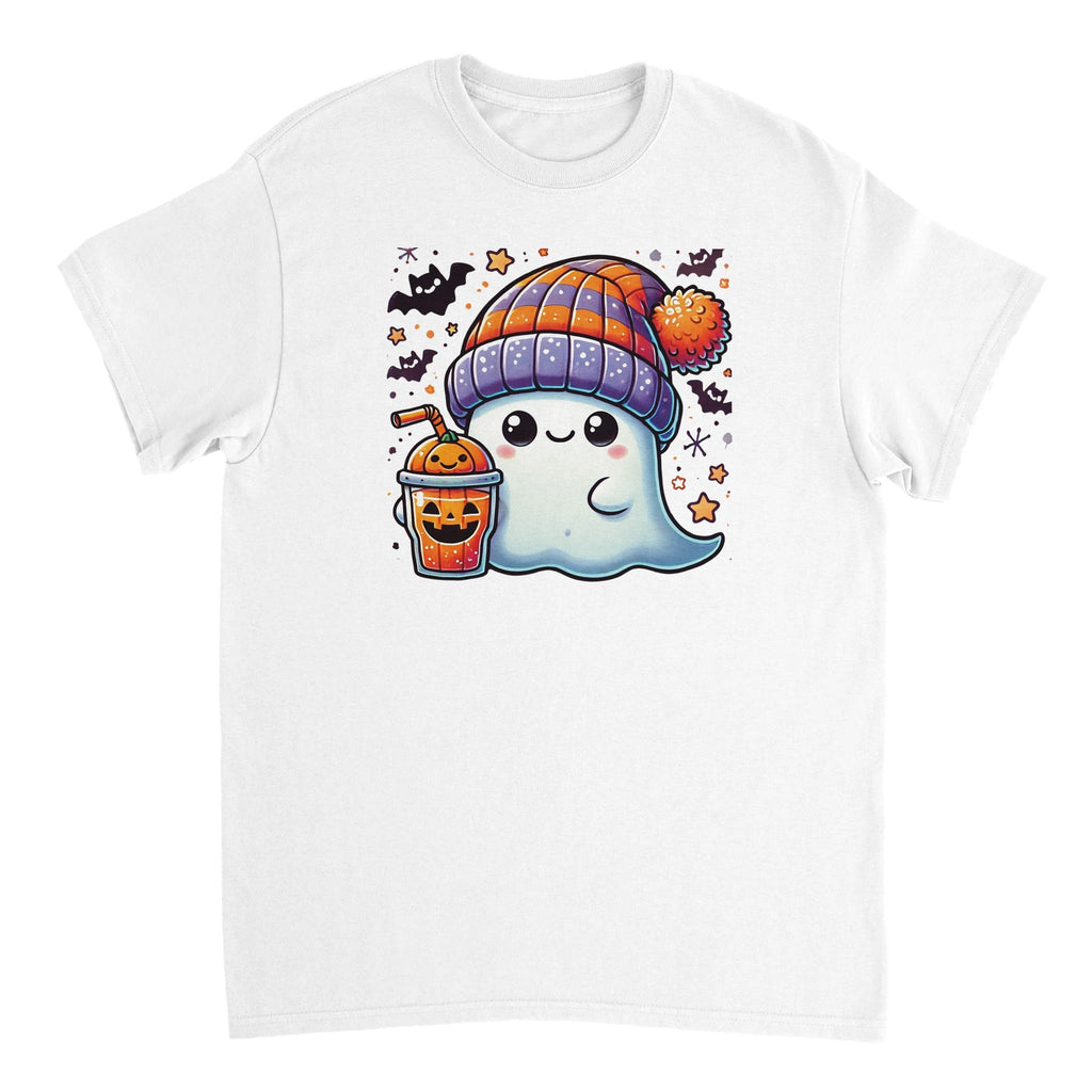 Boo Drink & Beanie Heavyweight Unisex Crewneck T-shirt - DazeRoom