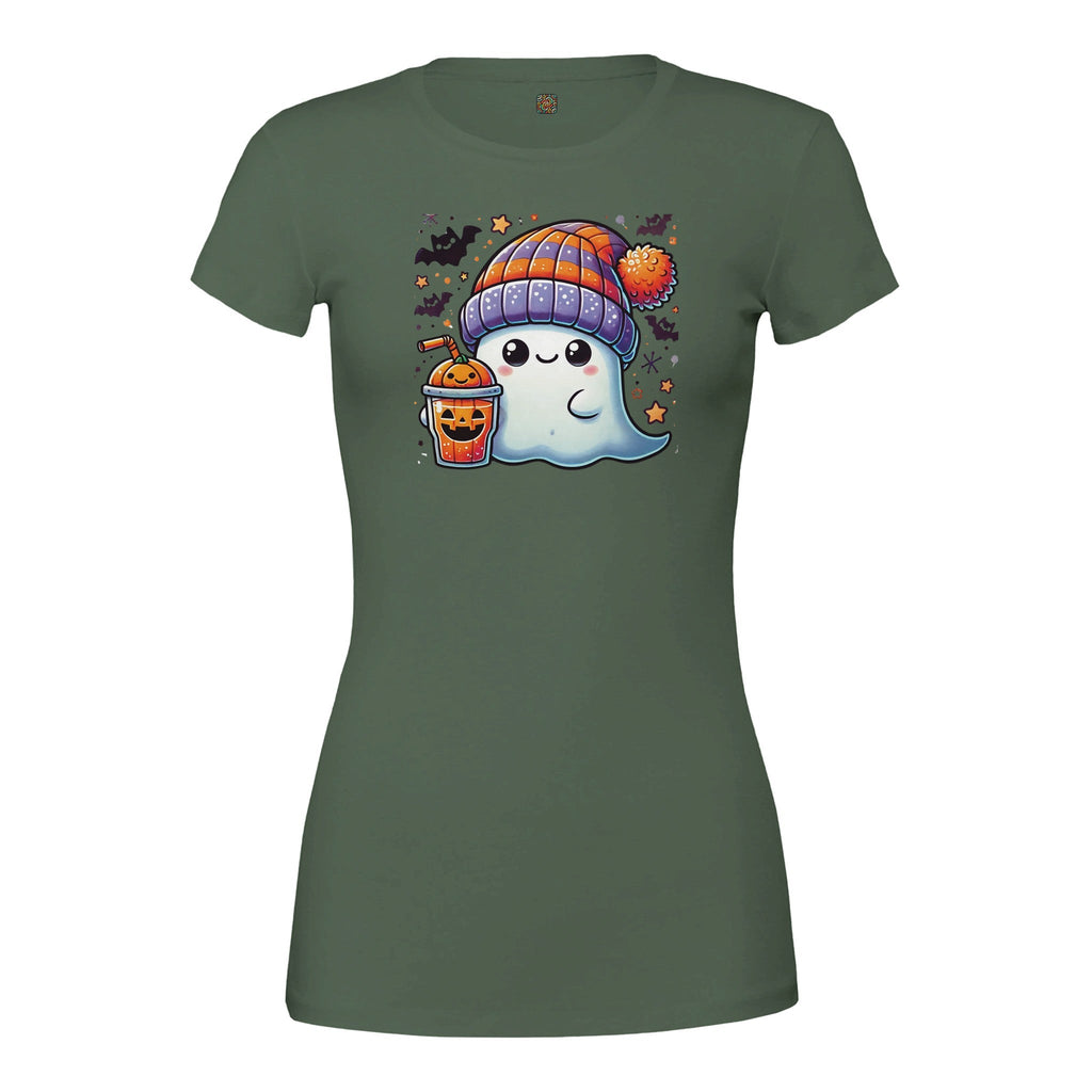 Boo Drink & Beanie Premium Women's Crewneck T-shirt - DazeRoom