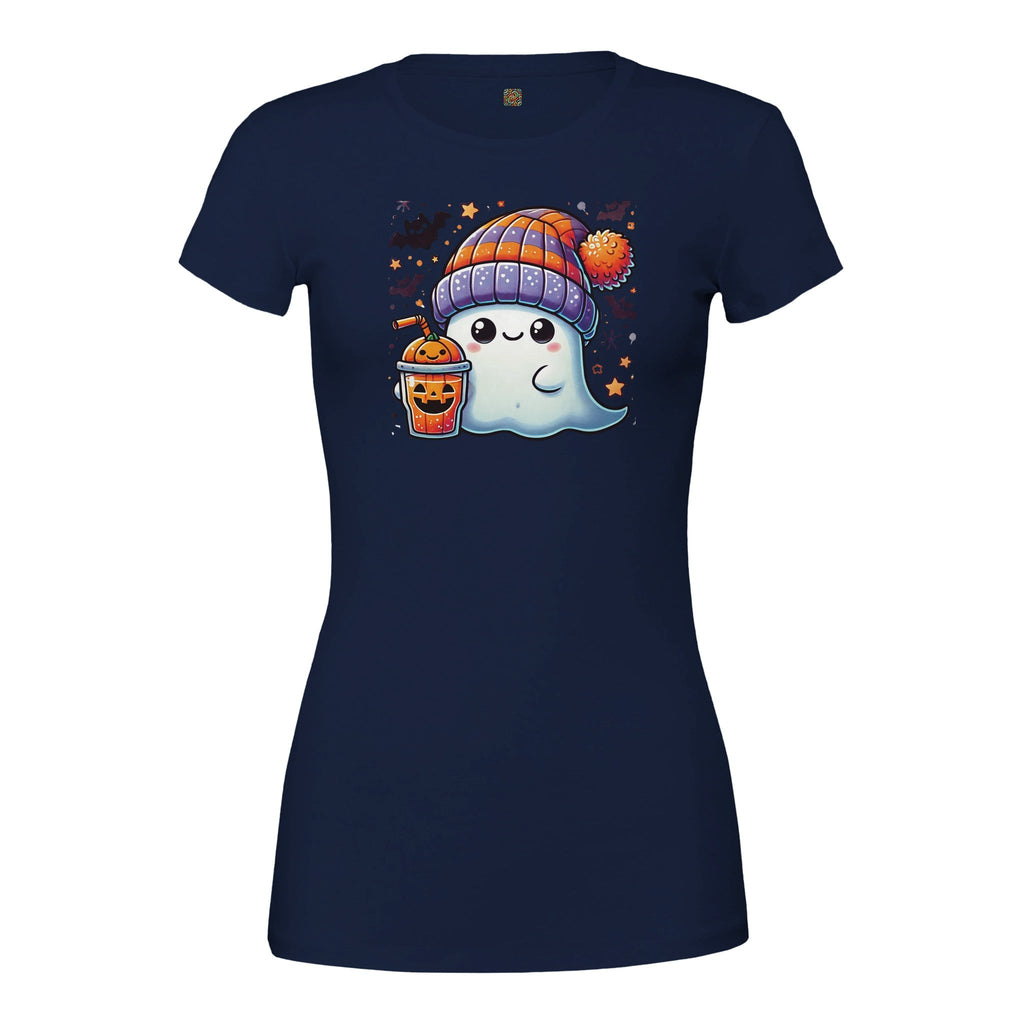 Boo Drink & Beanie Premium Women's Crewneck T-shirt - DazeRoom