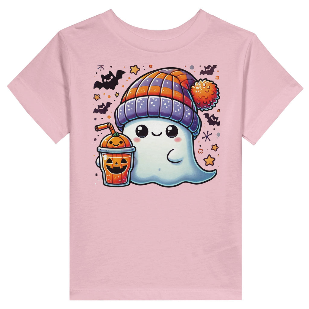 Boo Drink & Beanie Toddler Staple T-Shirt - DazeRoom