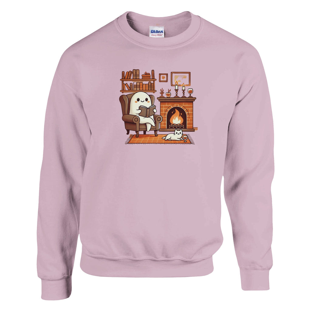 Boo Reads Unisex Crewneck Sweatshirt - DazeRoom