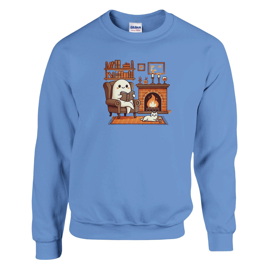 Boo Reads Unisex Crewneck Sweatshirt - DazeRoom