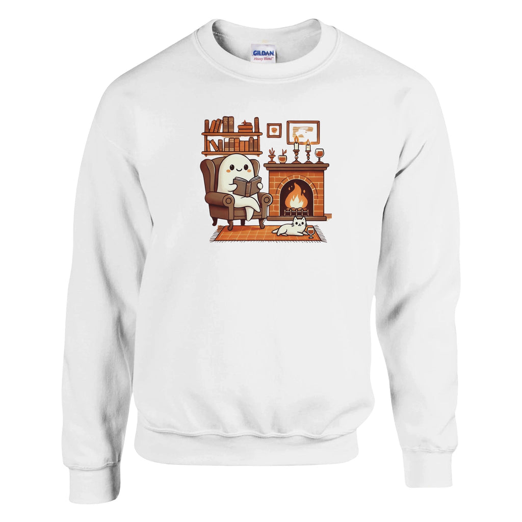 Boo Reads Unisex Crewneck Sweatshirt - DazeRoom