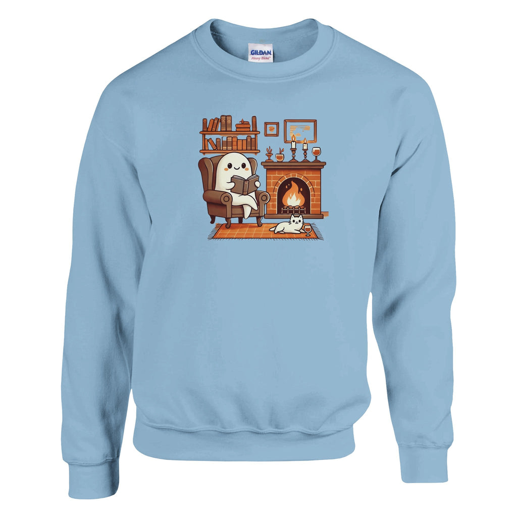 Boo Reads Unisex Crewneck Sweatshirt - DazeRoom