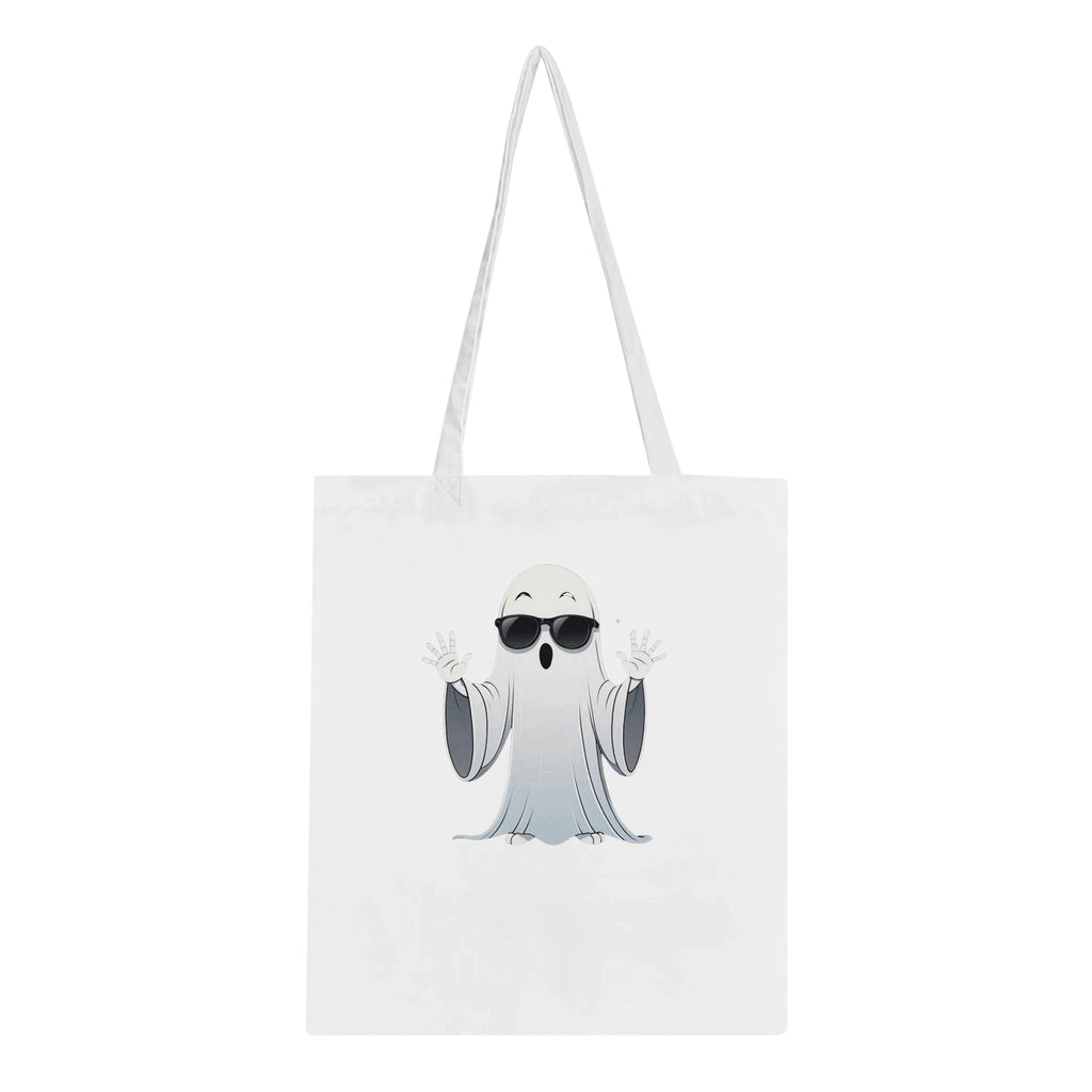 Calm Down Ghost Classic Tote Bag - DazeRoom