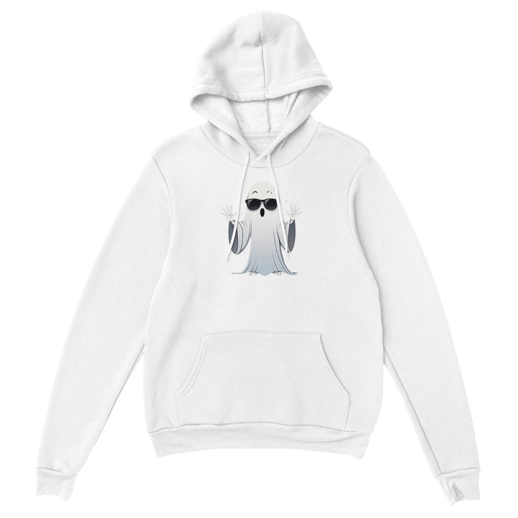 Calm Down Ghost Classic Unisex Pullover Hoodie - DazeRoom