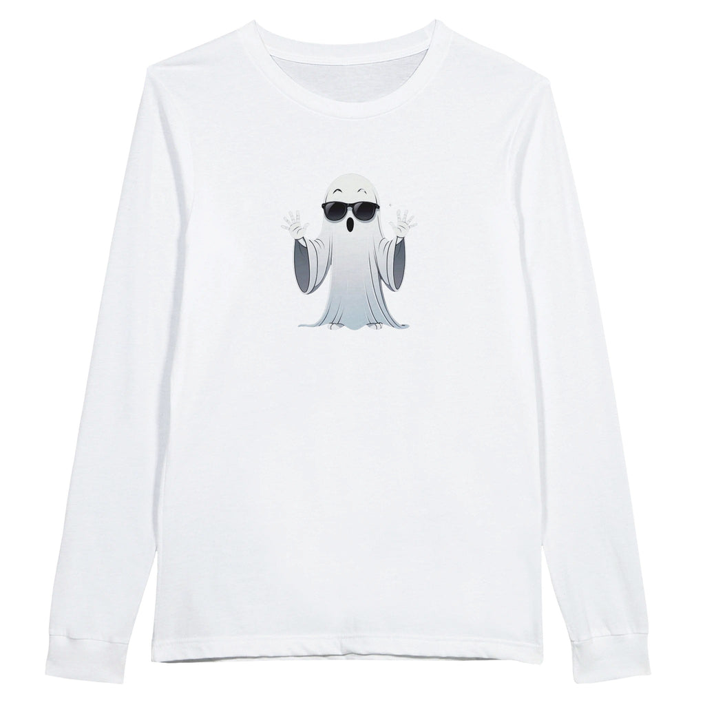 Calm Down Ghost Premium Unisex Long sleeve T-shirt - DazeRoom