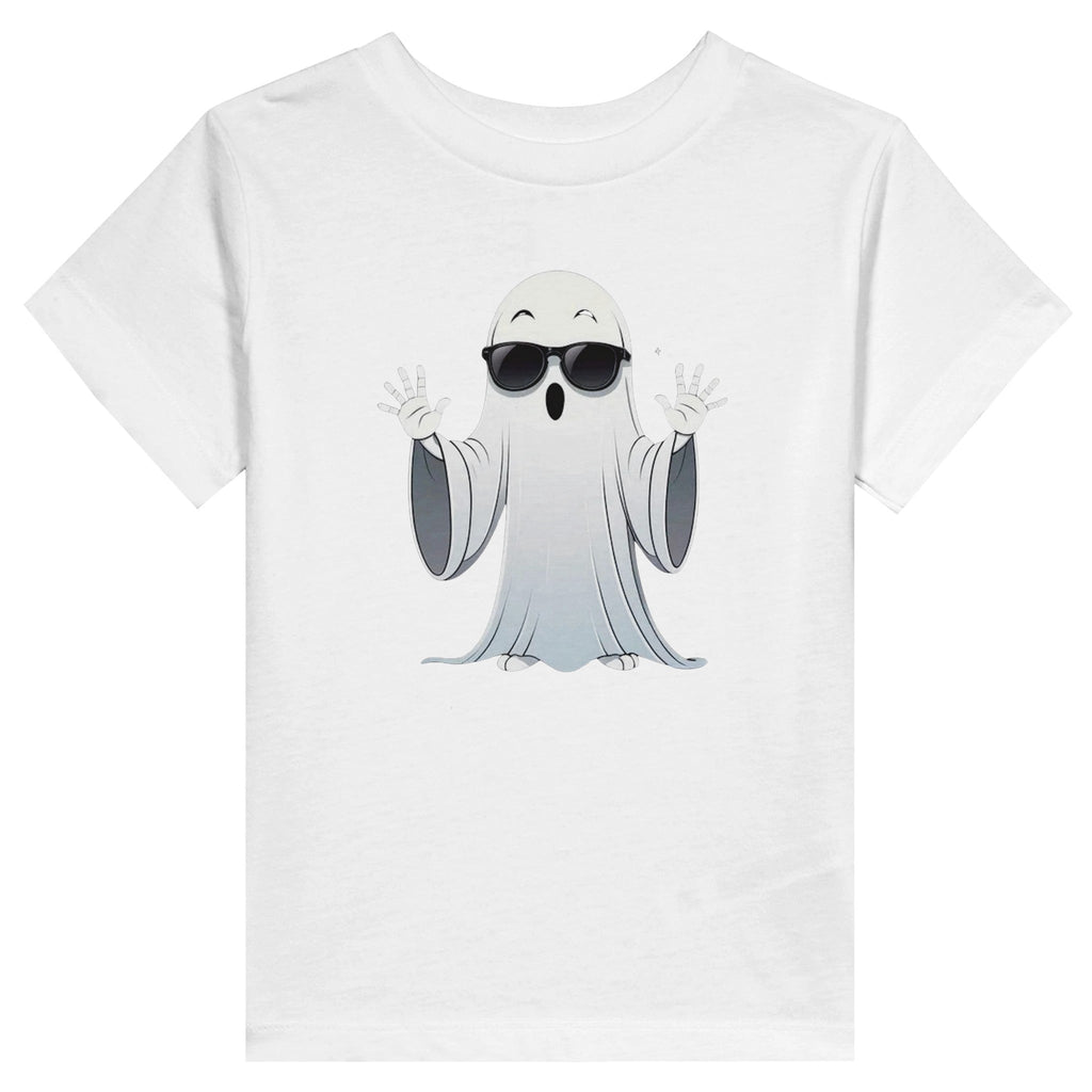 Calm Down Ghost Toddler Staple T-Shirt - DazeRoom