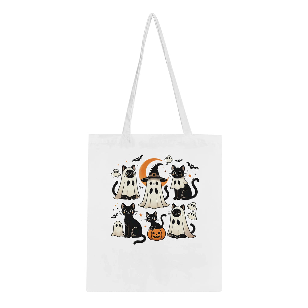 Cats Ghost Costumes Classic Tote Bag - DazeRoom