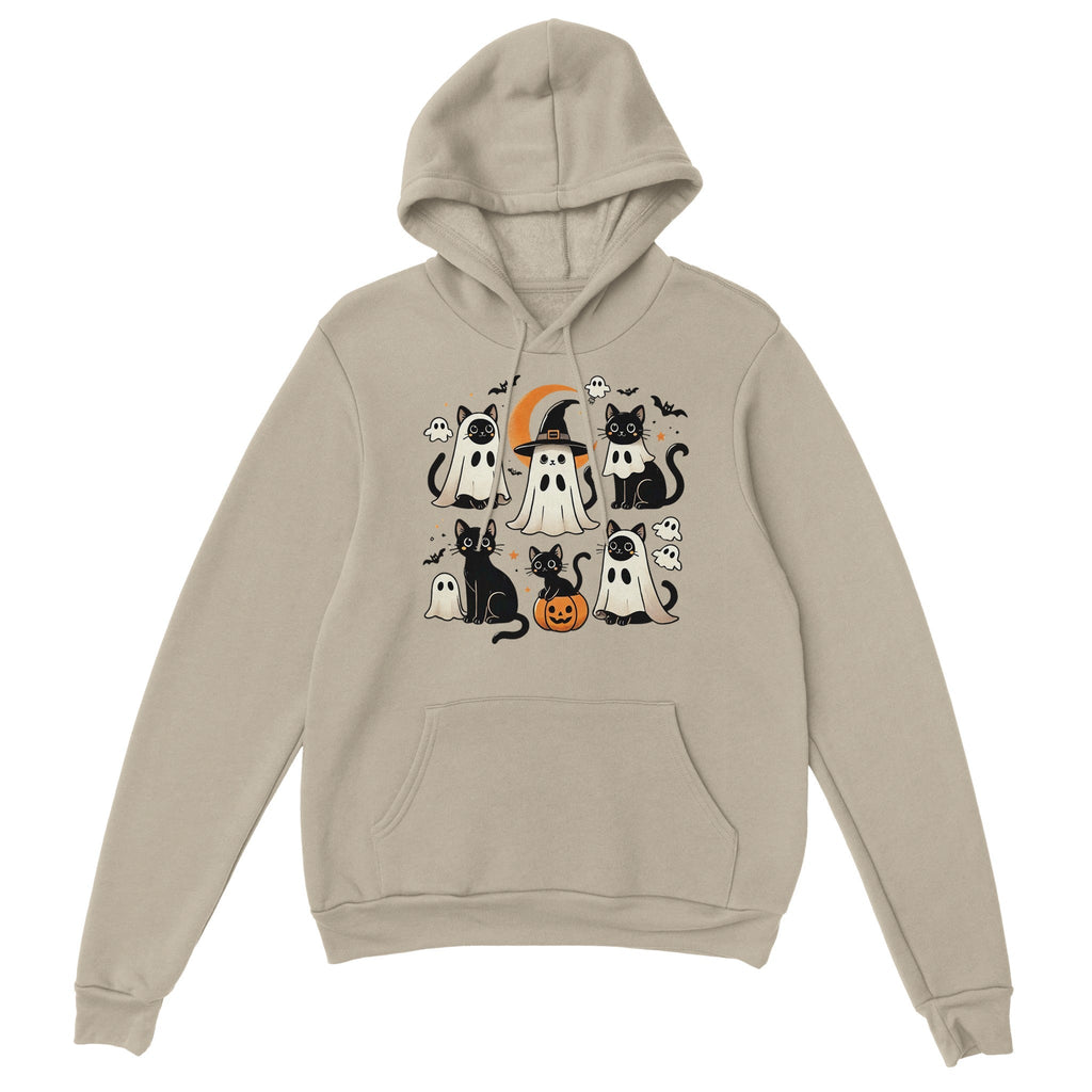 Cats Ghost Costumes Classic Unisex Pullover Hoodie - DazeRoom