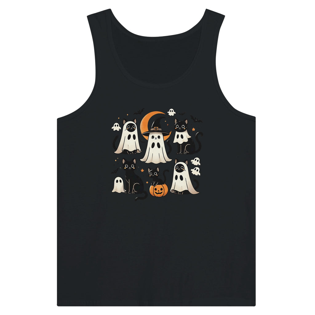 Cats Ghost Costumes Premium Unisex Tank Top - DazeRoom