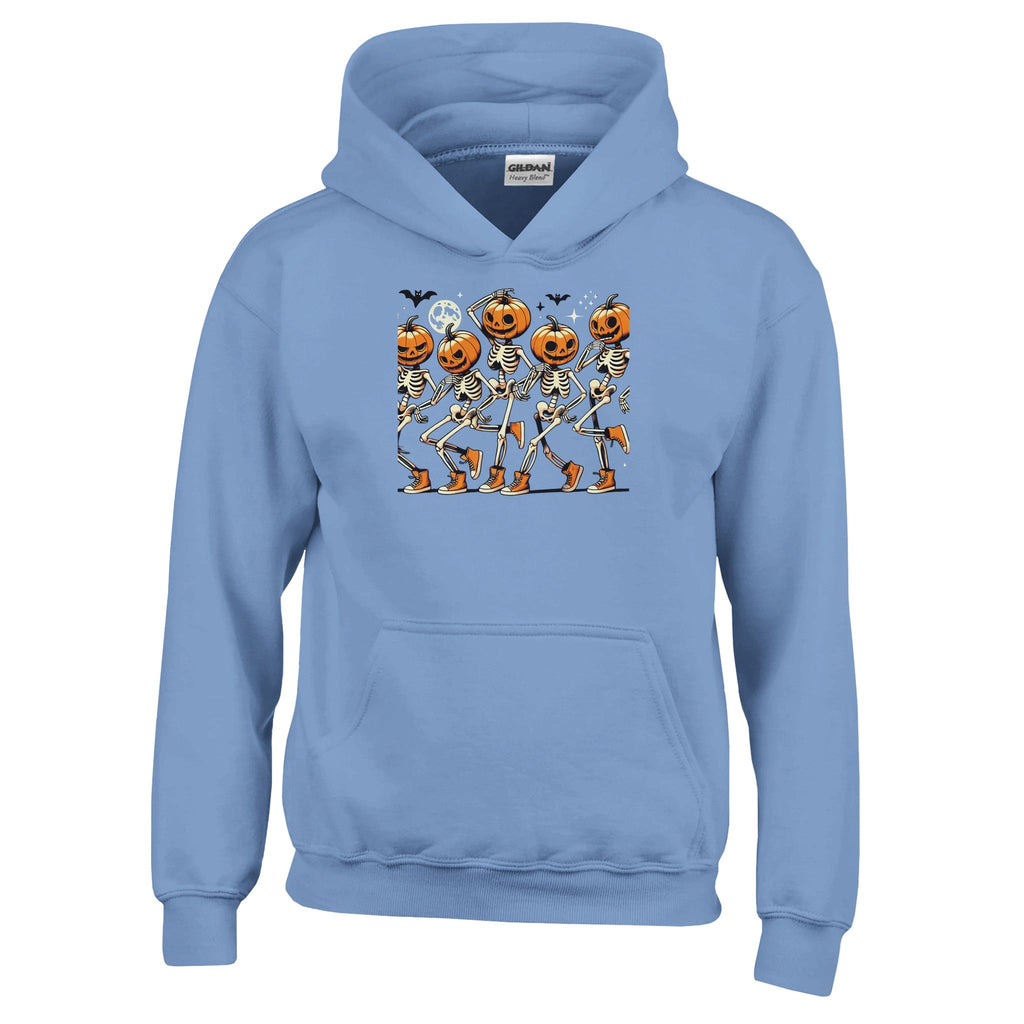 Dancing Pumpkin Heads Classic Kids Pullover Hoodie - DazeRoom