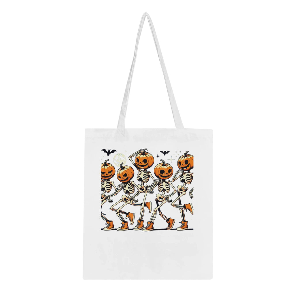 Dancing Pumpkin Heads Classic Tote Bag - DazeRoom