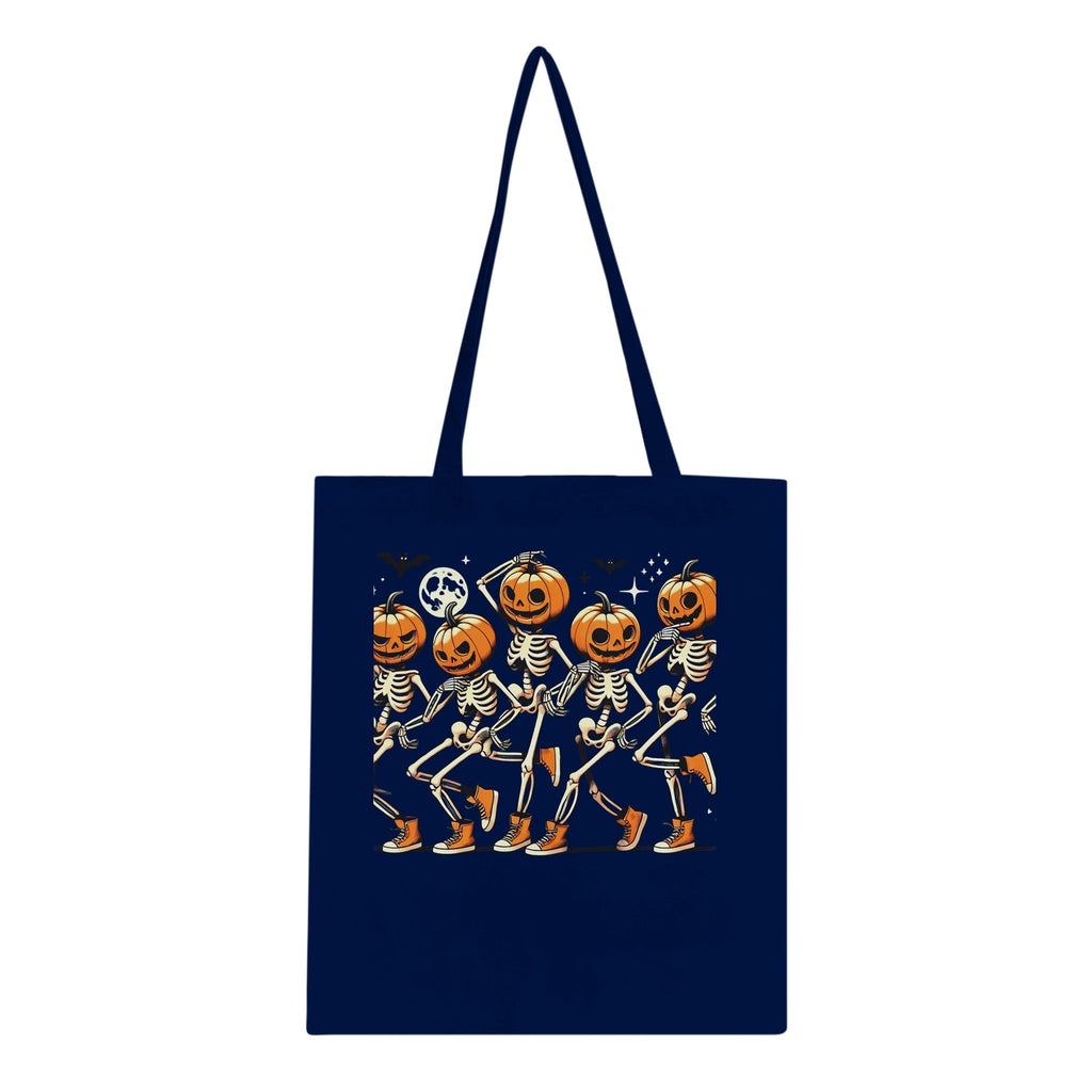 Dancing Pumpkin Heads Classic Tote Bag - DazeRoom