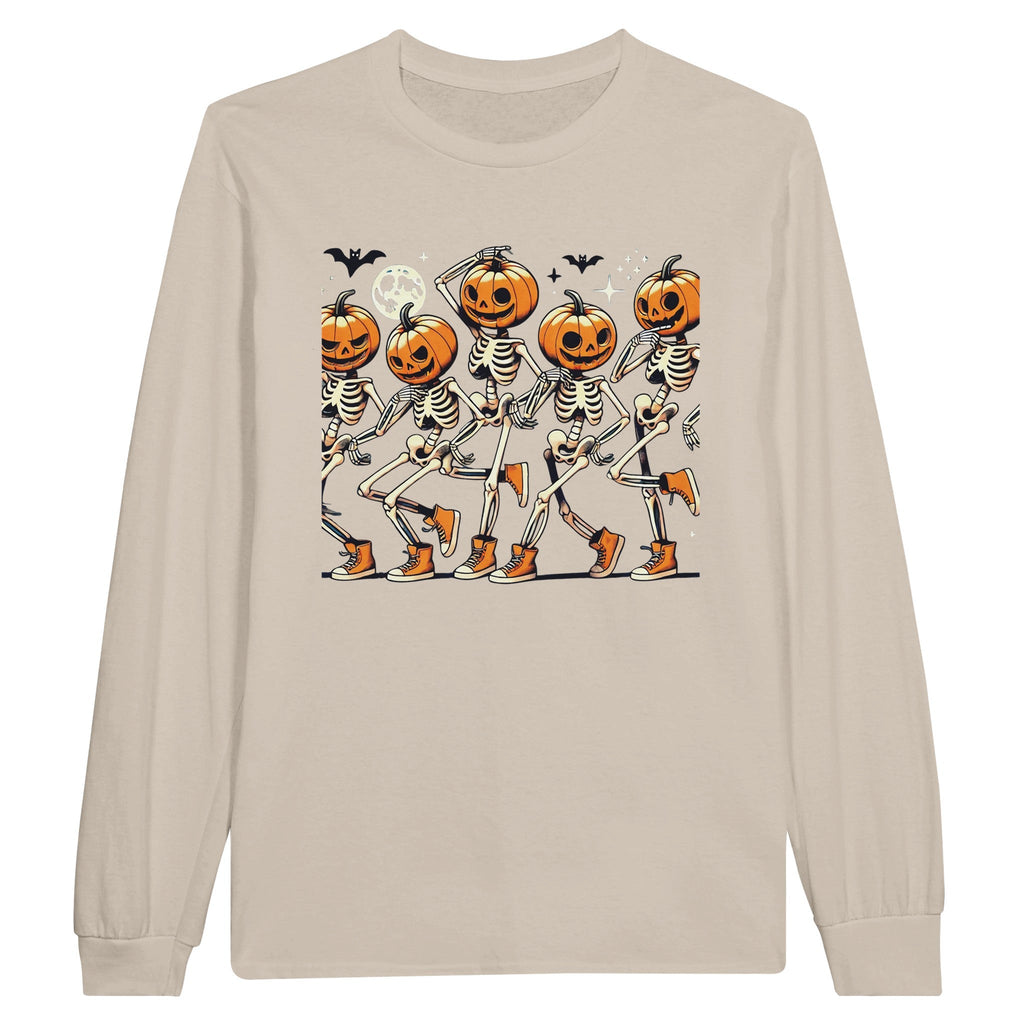 Dancing Pumpkin Heads Classic Unisex Long sleeve T-shirt - DazeRoom