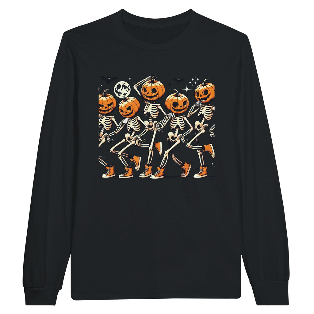 Dancing Pumpkin Heads Classic Unisex Long sleeve T-shirt - DazeRoom