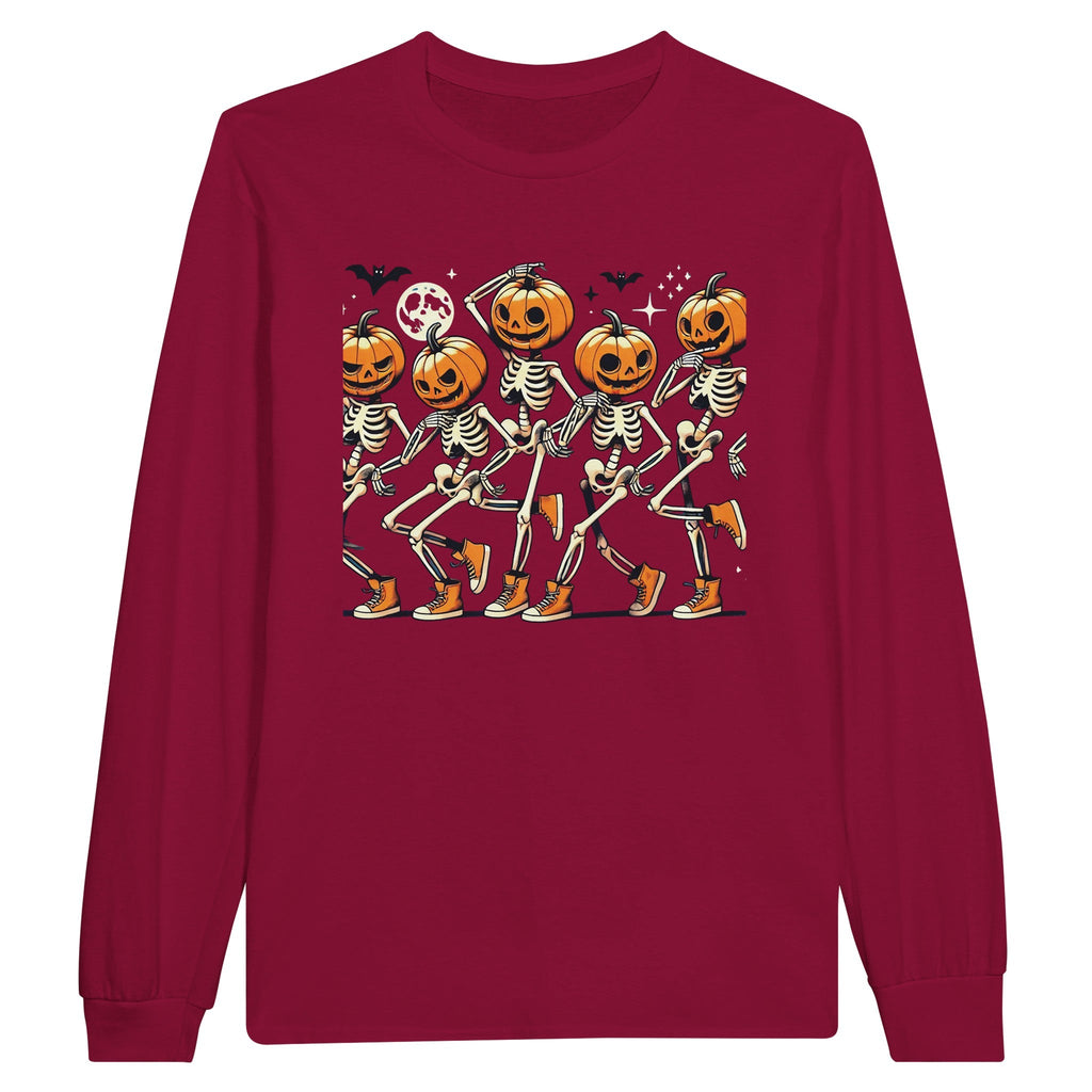 Dancing Pumpkin Heads Classic Unisex Long sleeve T-shirt - DazeRoom