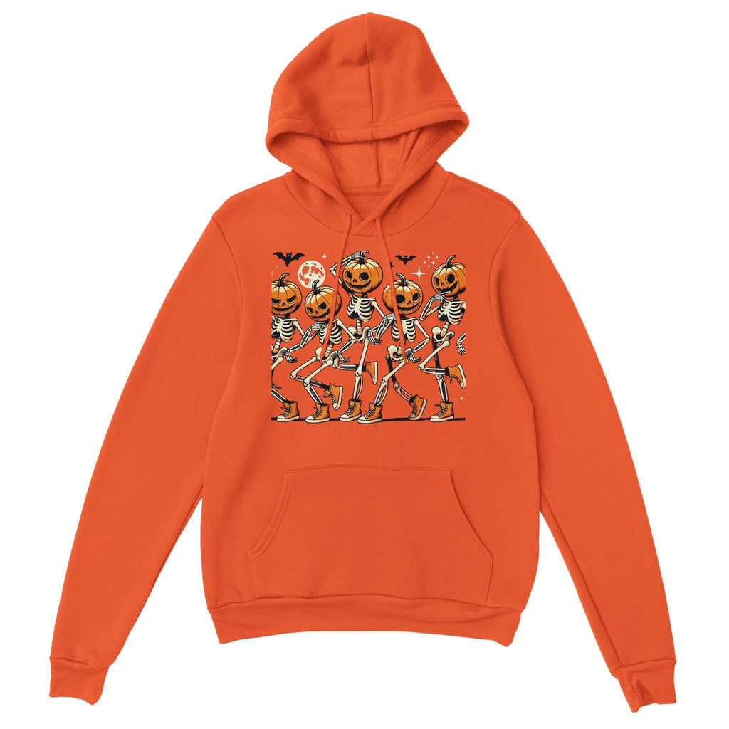 Dancing Pumpkin Heads Classic Unisex Pullover Hoodie - DazeRoom