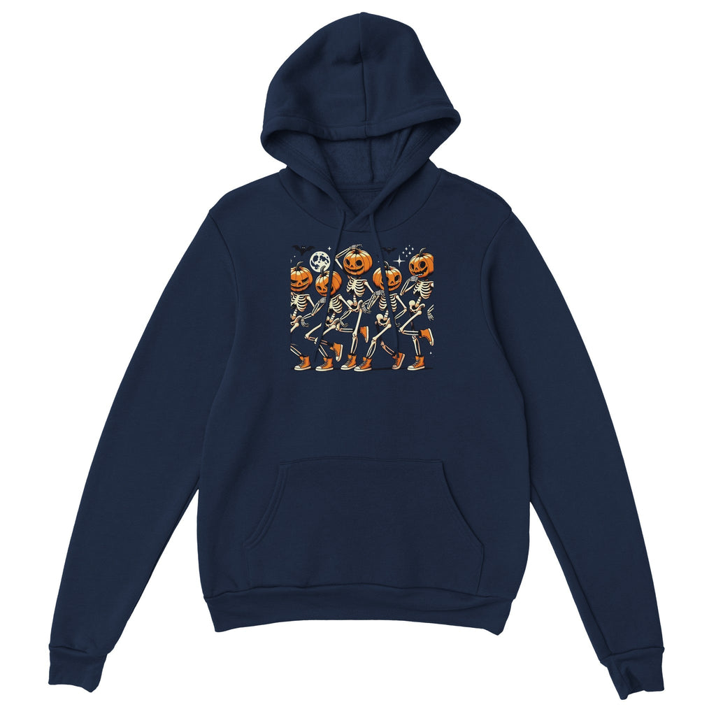 Dancing Pumpkin Heads Classic Unisex Pullover Hoodie - DazeRoom