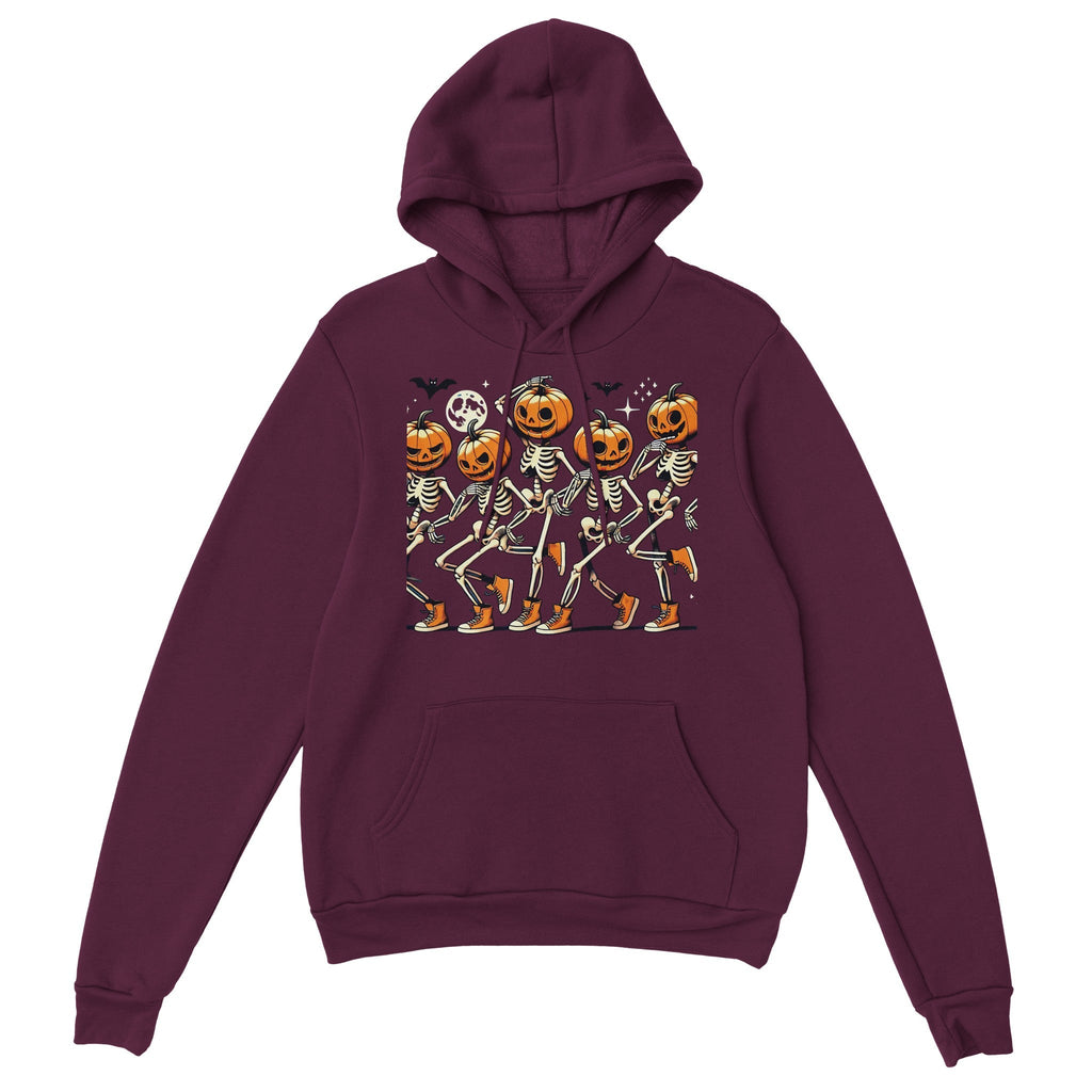 Dancing Pumpkin Heads Classic Unisex Pullover Hoodie - DazeRoom