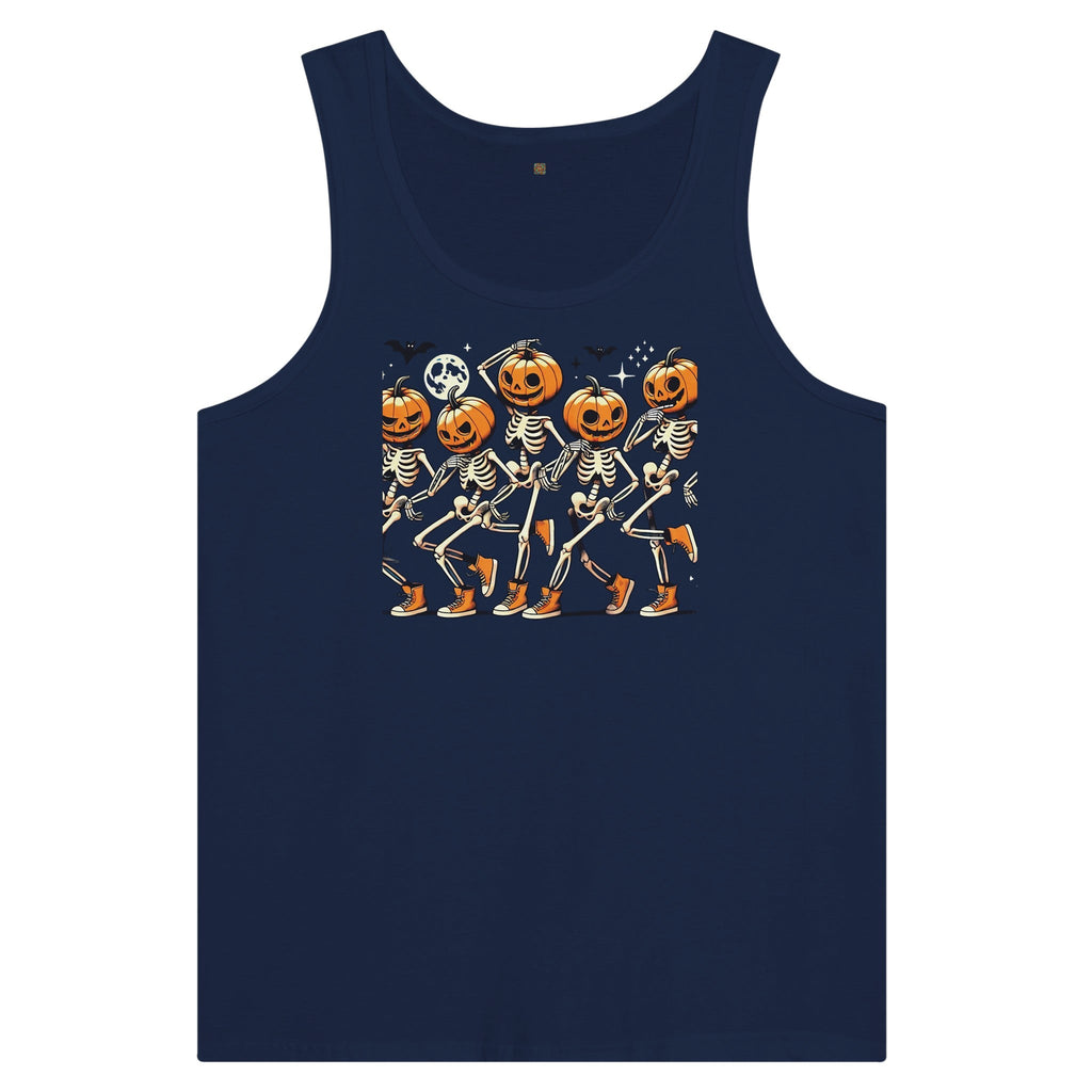 Dancing Pumpkin Heads Premium Unisex Tank Top - DazeRoom