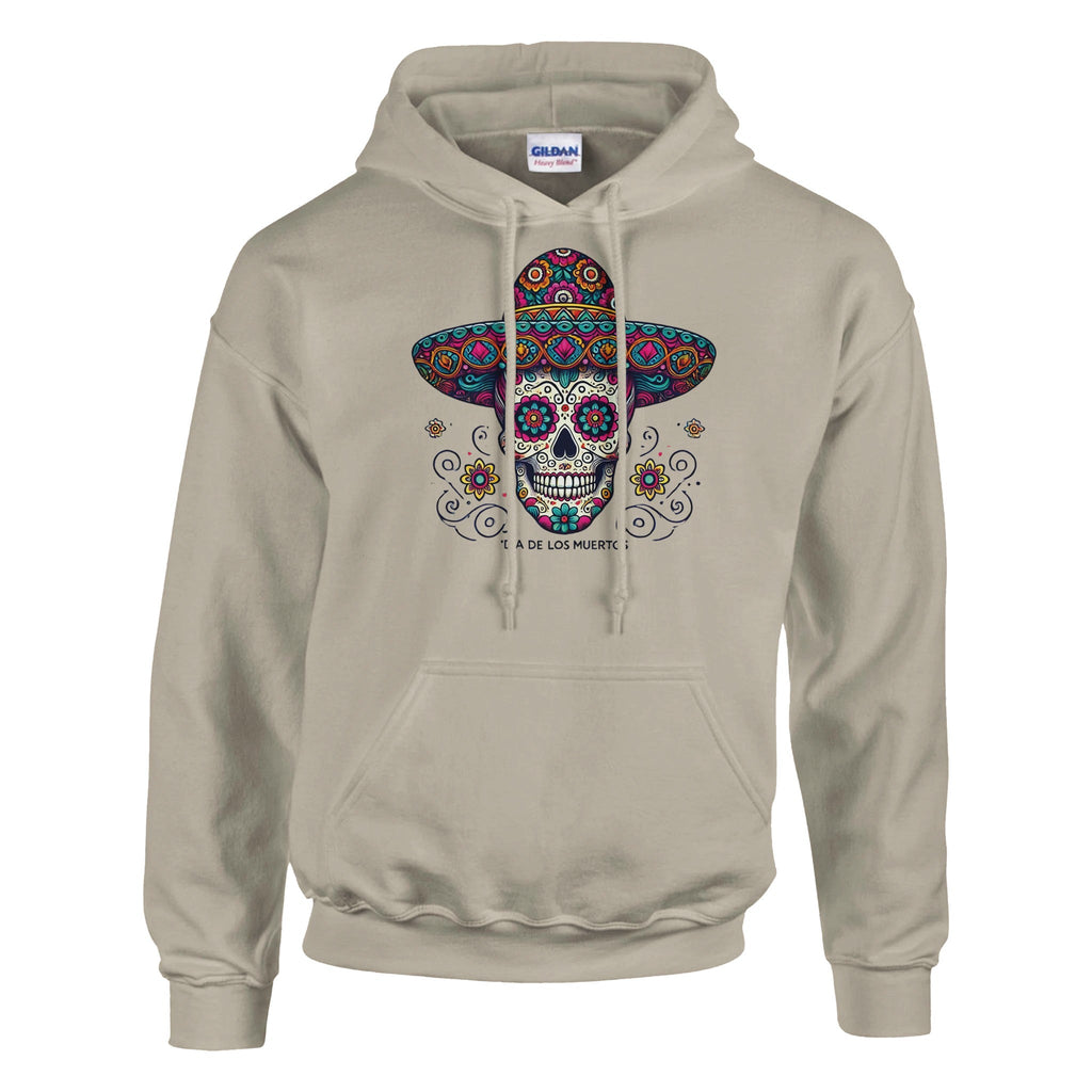 Dia De Los Muertos Sombrero Women's Classic Pullover Hoodie | Gildan® 18500 - DazeRoom