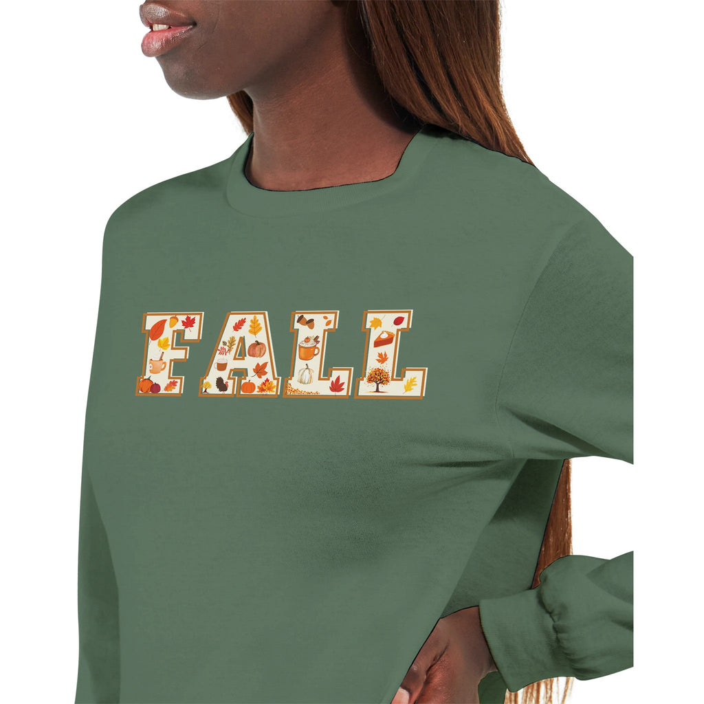 FALL Women Longsleeve T-shirt - DazeRoom