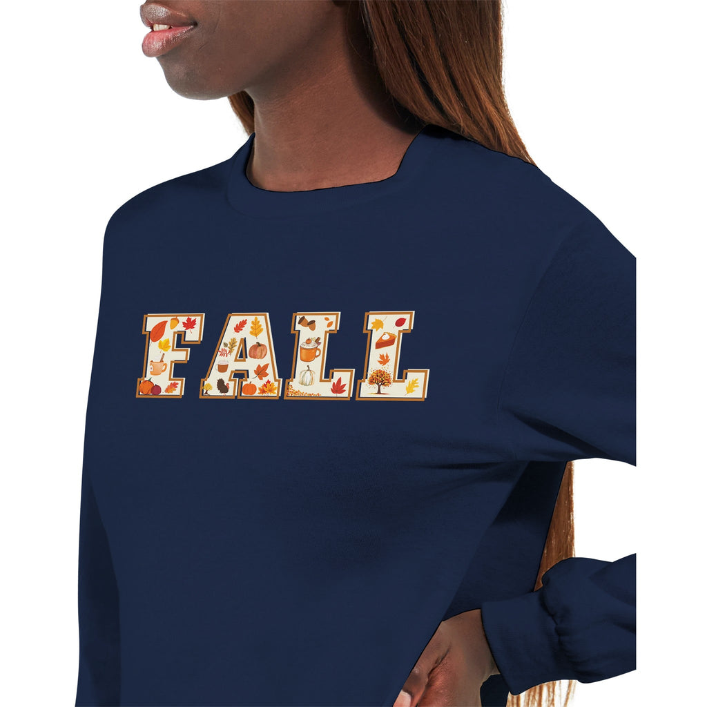 FALL Women Longsleeve T-shirt - DazeRoom