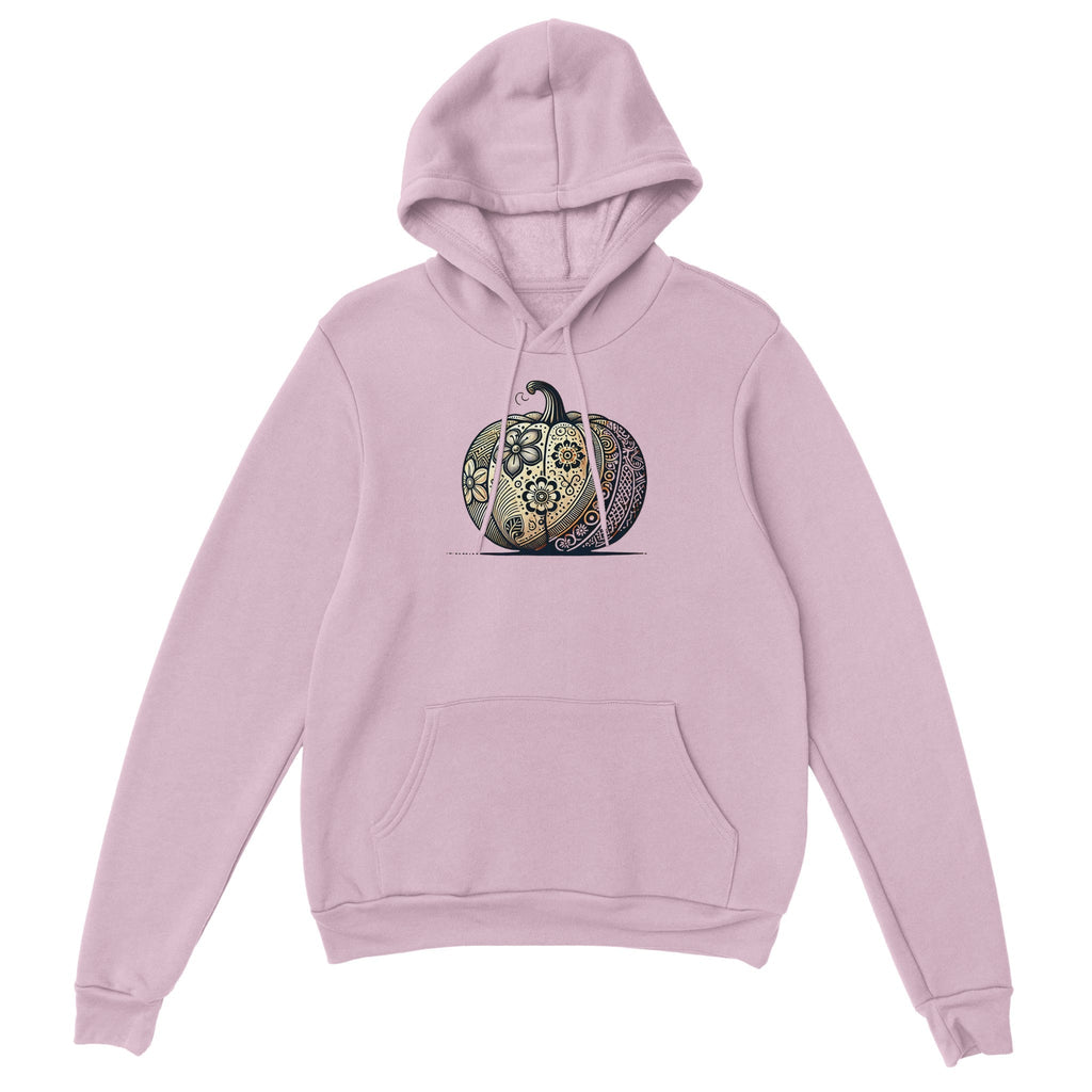 Floral Pumpkin Classic Unisex Pullover Hoodie - DazeRoom