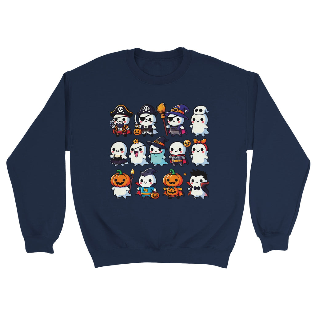 Ghost Halloween Costumes Classic Unisex Crewneck Sweatshirt - DazeRoom