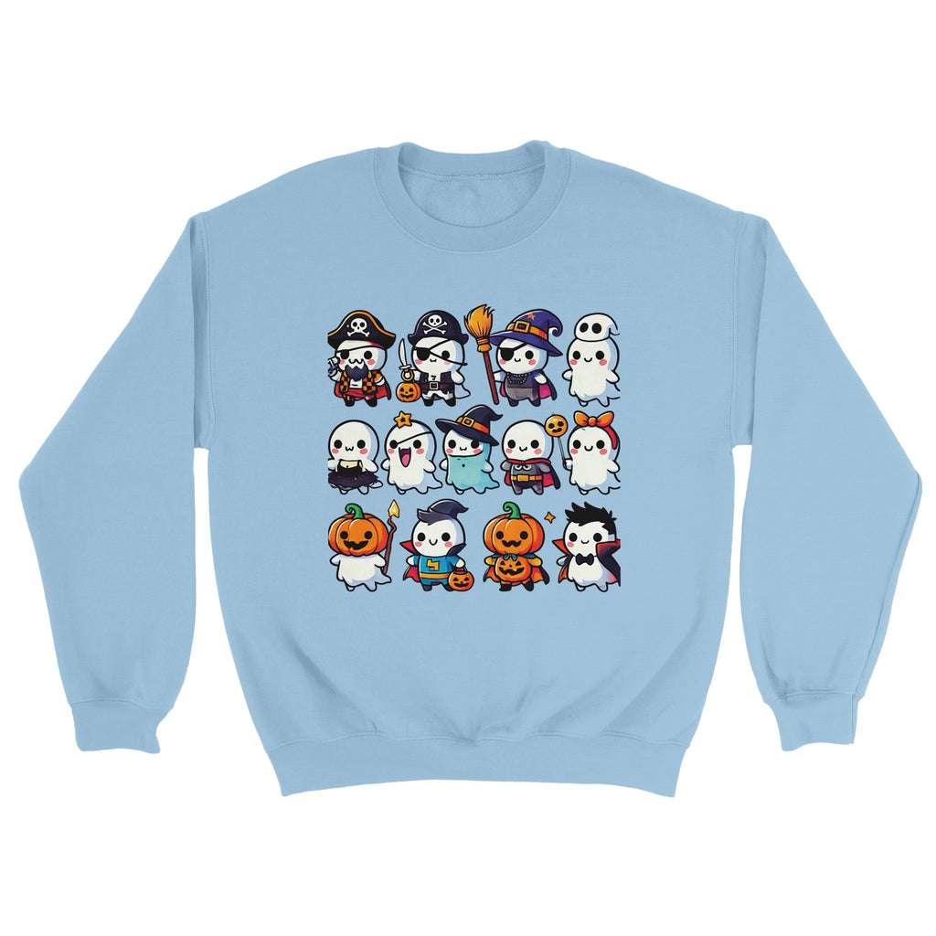 Ghost Halloween Costumes Classic Unisex Crewneck Sweatshirt - DazeRoom