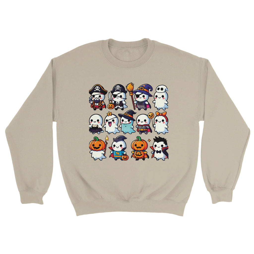 Ghost Halloween Costumes Classic Unisex Crewneck Sweatshirt - DazeRoom